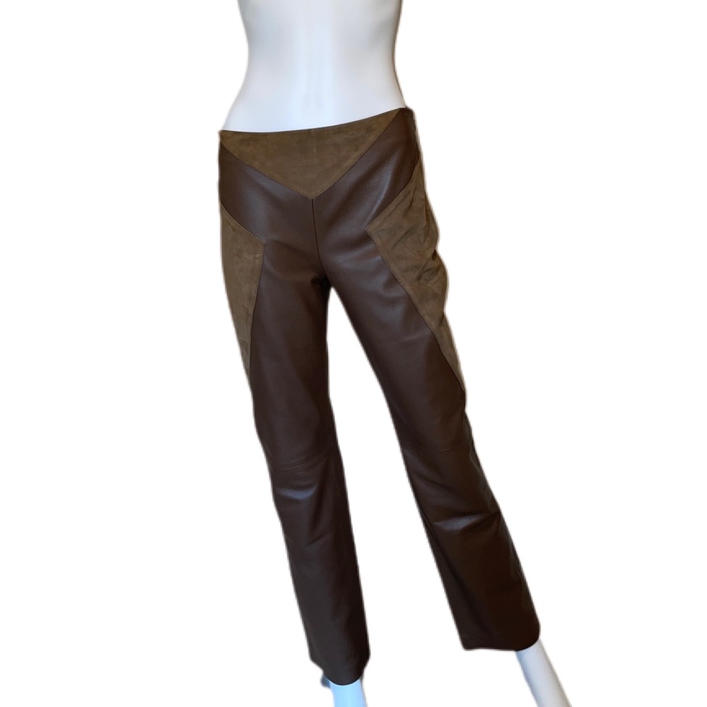 Valentino Brown Boot Cut Pants